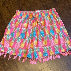 Simply southern pineapple summer shorts